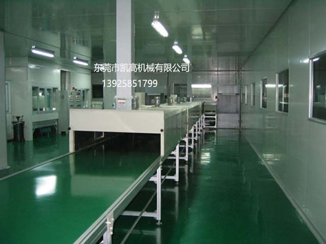 隧道爐絲(sī)印烘幹輸送線