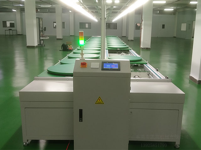 雙層工裝板平麵循環組裝線 倍速(sù)鏈環形輸送線(xiàn)