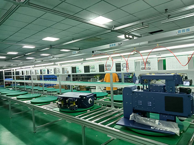 雙層工裝板(bǎn)無動力滾筒手推組裝線