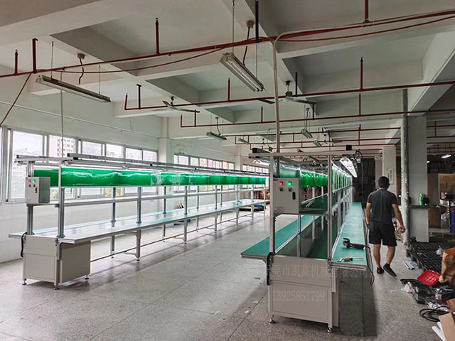 福建鋁材皮帶生產線 流水線