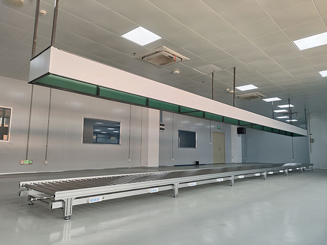 吊頂式無動力不鏽鋼滾筒包裝線 不鏽鋼(gāng)滾筒生產線(xiàn)