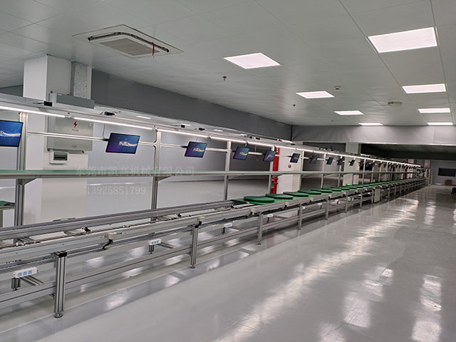 ESOP全(quán)自動倍速鏈組裝線 |服(fú)務器自動上下料裝(zhuāng)配組裝線